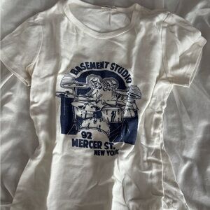 brandy melville/john galt baby tee